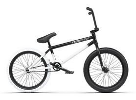Велосипед BMX Radio Valac 2021 - 20", рама - 20,75" (005160121-20.75TT-black/white-fade)