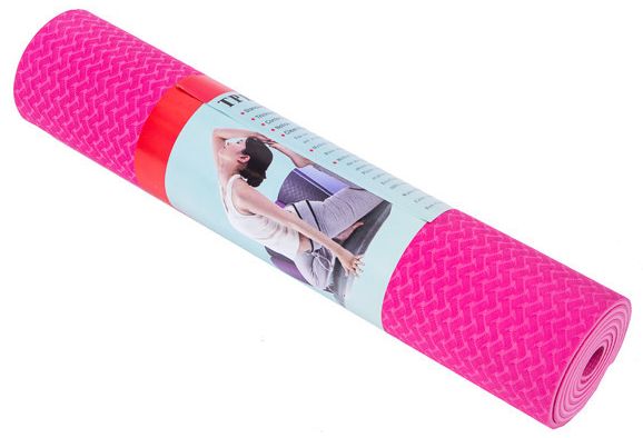 

Коврик для фитнеса (йога-мат) Back Health розовый, 183х61х0,6 см (5415-2PP)