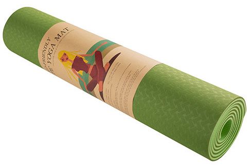 

Коврик для фитнеса (йога-мат) Back Health зеленый, 183х61х0,6 см (5415-2GG)