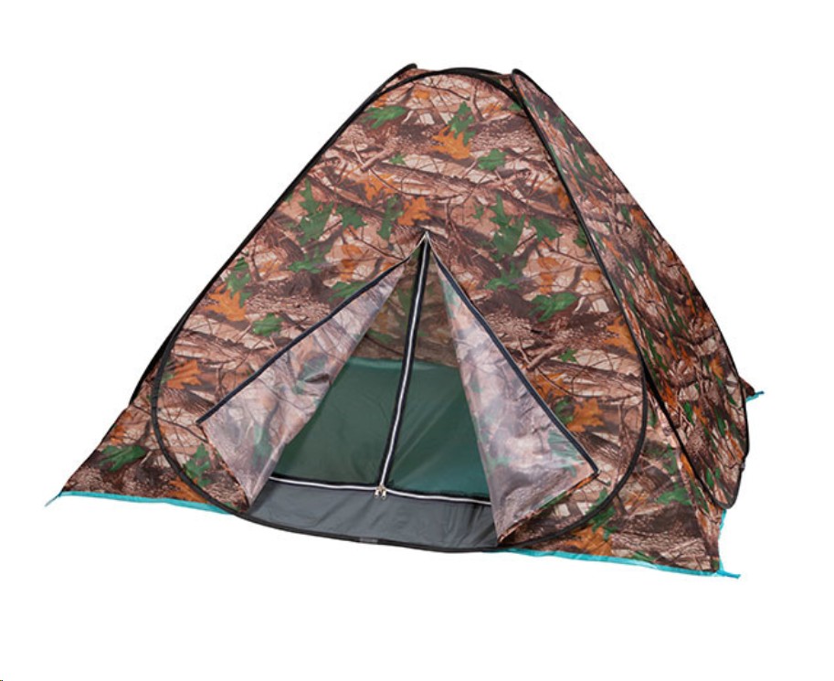 

Палатка-автомат трехместная туристическая Mountain Outdoor камуфляжная (HX-8140), Камуфляжный