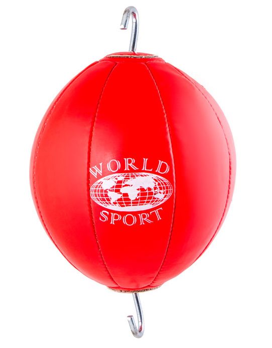 

Груша пневмотическая на растяжках World Sport (4828F), Красный