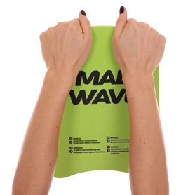 Дошка для плавання дитяча MadWave зелена, 27,5x21x3 см (M072302_GRN) - Фото №6