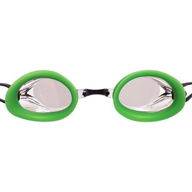 Очки для плавания MadWave Spurt Mirror зеленые (M042725_GRN-BLK) - Фото №3