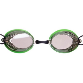 Очки для плавания MadWave Spurt Mirror зеленые (M042725_GRN-BLK) - Фото №4