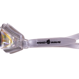 Очки для плавания MadWave Techno Mirror II серые (M042803_SR) - Фото №2