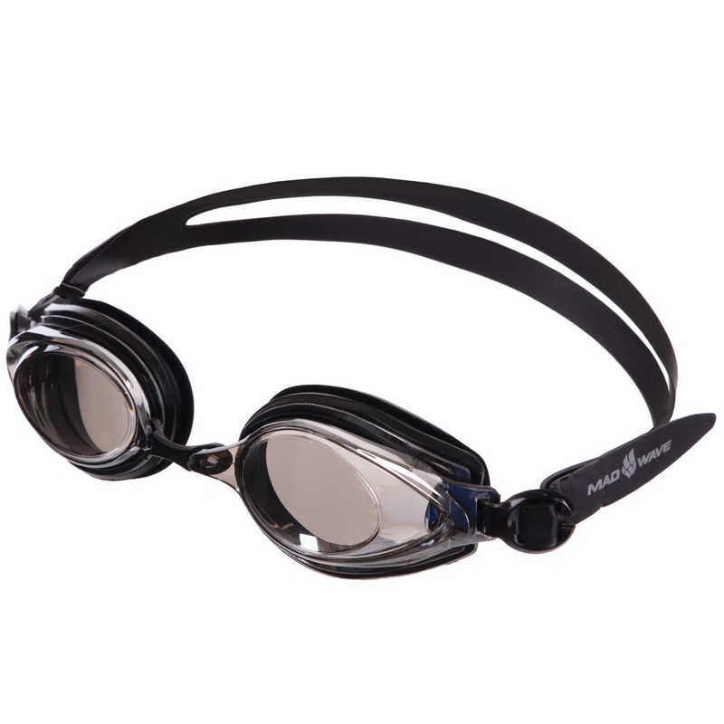 

Очки для плавания MadWave Techno Mirror II черные (M042803_BLK), Черный