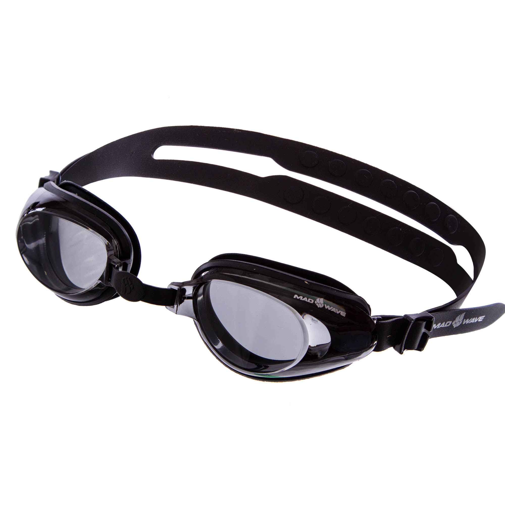 

Очки для плавания MadWave Raptor черные (M0427100_BLK), Черный