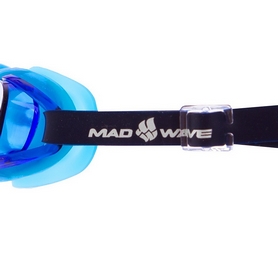 Очки для плавания детские MadWave Junior Micra Multi II синие (M041901_BL) - Фото №4
