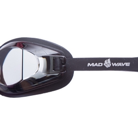 Очки для плавания MadWave Stalker черные (M041904_BLK) - Фото №2
