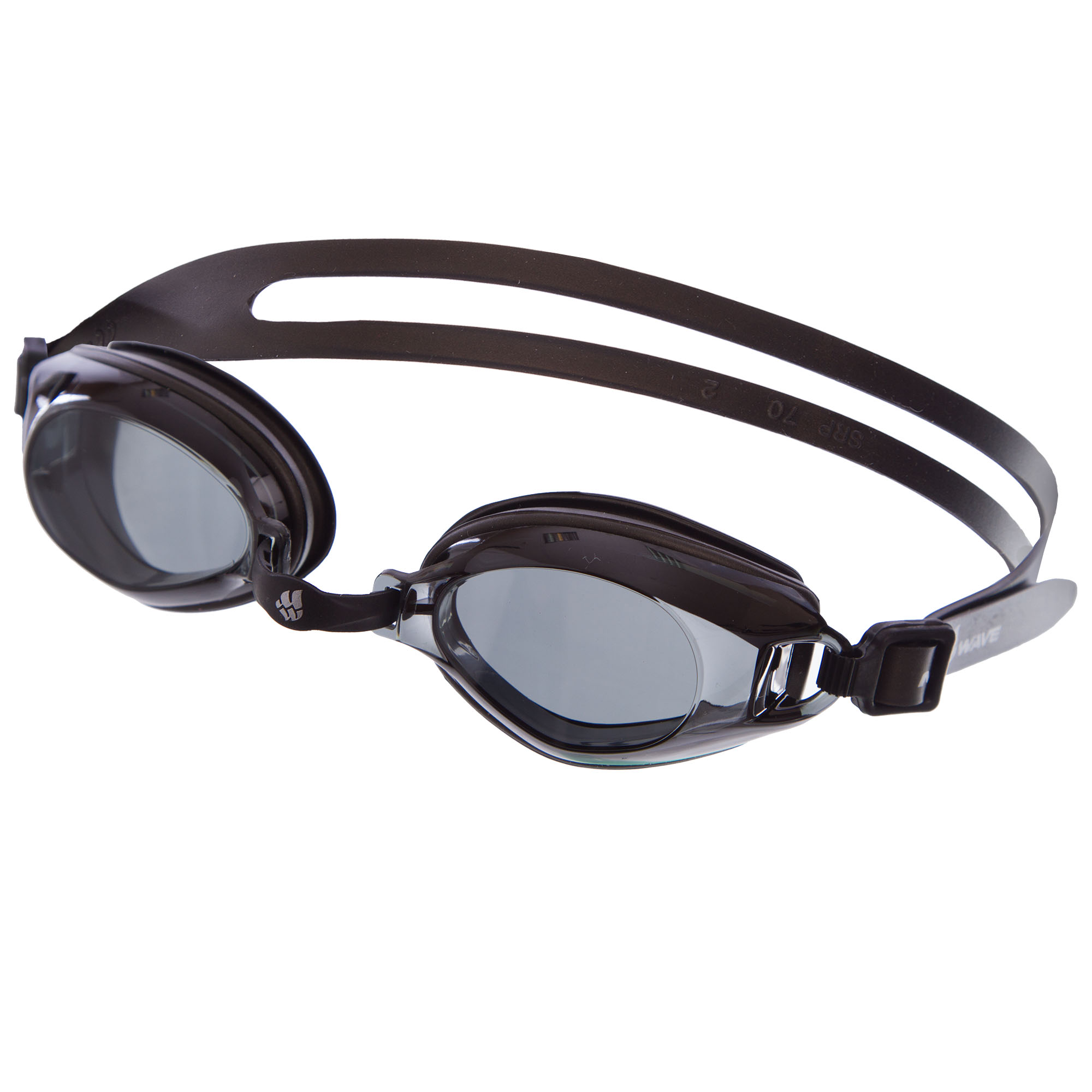 

Очки для плавания MadWave Predator черные (M042104_BLK), Черный