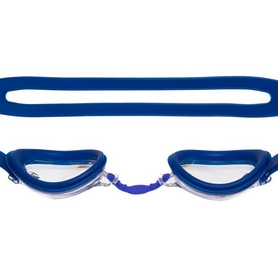 Очки для плавания детские MadWave Stalker Junior синие (M041903_BL) - Фото №2