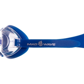 Очки для плавания детские MadWave Stalker Junior синие (M041903_BL) - Фото №5