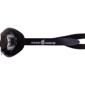 Очки для плавания детские MadWave Stalker Junior черные (M041903_BLK) - Фото №4