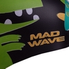 Шапочка для плавания детская MadWave Junior Dino черная (M057916_BLK) - Фото №6