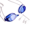 Очки для плавания стартовые MadWave Streamline синие (M045701_BL-WHT) - Фото №4