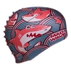 Шапочка для плавания детская MadWave Junior Sharky бирюзовая (M057911_TRQ) - Фото №3