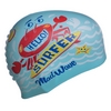 Шапочка для плавания детская MadWave Junior Surfer голубая (M057912_CYAN) - Фото №3