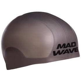Шапочка для плавания MadWave R-Cap Fina Approved серая (M053115_GR_S)