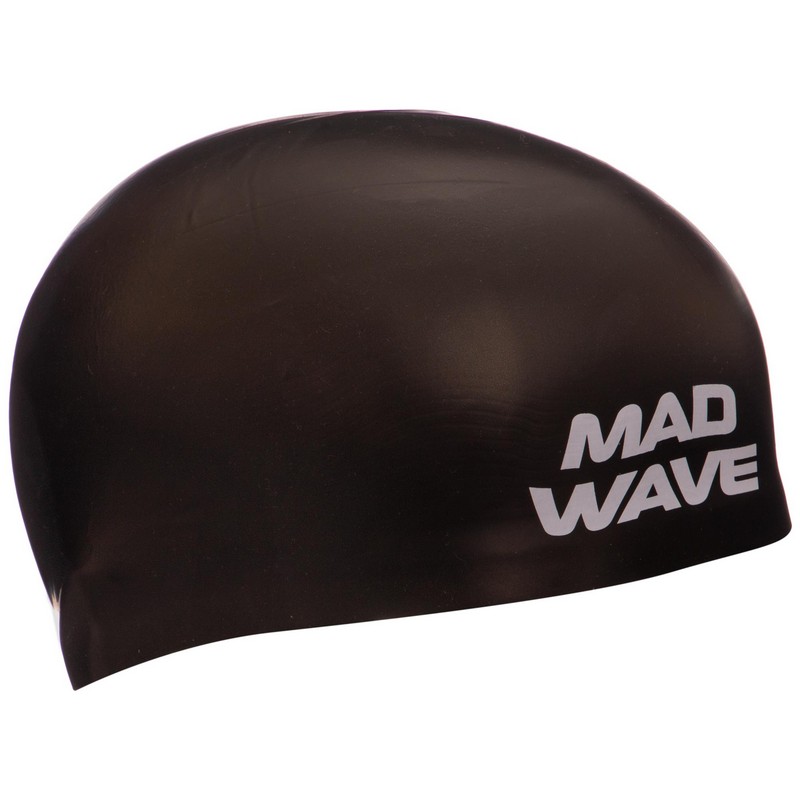 

Шапочка для плавания MadWave Soft Fina Approved (M053301_BLK_M), Черный