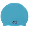 Шапочка для плавания MadWave Light Big голубая (M053113_CYAN)