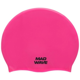 Шапочка для плавания MadWave Light Big розовая (M053113_PNK)