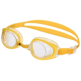 Очки для плавания стартовые MadWave Simpler II Junior серые (M041107_GR-YEL)