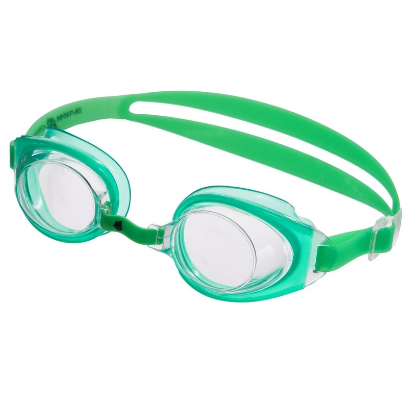 

Очки для плавания стартовые MadWave Simpler II Junior зеленые (M041107_GRN), Зеленый