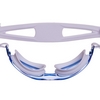 Очки-полумаска для плавания MadWave Panoramic синие (M042601_BL) - Фото №5