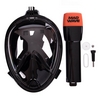 Маска для снорклинга с дыханием через нос MadWave Full-Face (M061907) - Фото №6