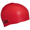 Шапочка для плавания MadWave Intensive Big красная (M053112_RED) - Фото №2