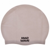 Шапочка для плавания MadWave Intensive Big серая (M053112_GR)
