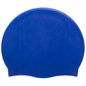 Шапочка для плавания MadWave Intensive Big синяя (M053112_BL) - Фото №2