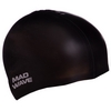 Шапочка для плавания MadWave Intensive Big черная (МM053112_BLK) - Фото №2