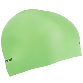 Шапочка для плавания MadWave Neon зеленая (M053502_GRN) - Фото №4