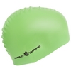 Шапочка для плавания MadWave Neon зеленая (M053502_GRN) - Фото №3
