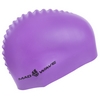 Шапочка для плавания MadWave Neon фиолетовая (M053502_VIO) - Фото №2