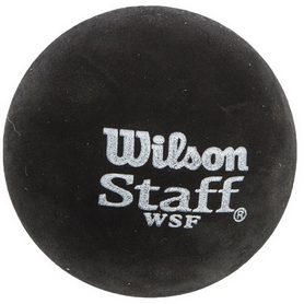 Мяч для сквоша Wilson Staff Squash 2 Ball Bl Dot, 2 шт (WRT617500) - Фото №2