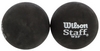 Мяч для сквоша Wilson Staff Squash 2 Ball Yel Dot, 2 шт (WRT617600)