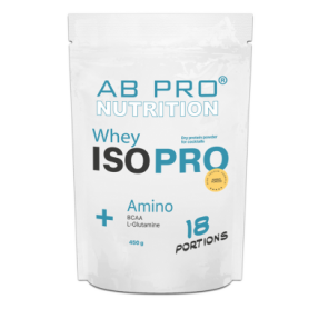 Протеин изолят AB PRO ISO PRO Whey+ Amino Манго, 450 г