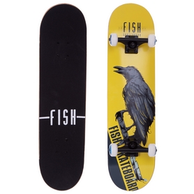 Скейтборд деревянный Fish Crow, 31" (SK-414-8)