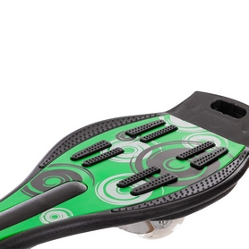 Скейтборд двухколесный (Рипстик) RipStick зеленый, 34" (SK-02_GRN) - Фото №3