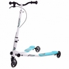 Самокат-трайк складной Speeder Trikke голубой (WH-25)
