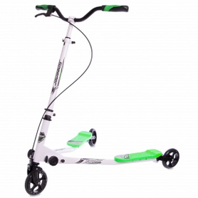 Самокат-трайк складной Speeder Trikke зеленый (WH-30)