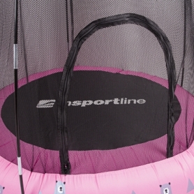Батут надувной детский Insportline Nufino розовый, 120 см (22307-2) - Фото №7