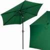 Зонт пляжный (садовый) с наклоном Springos зеленый, 250 см (GU0014)