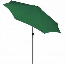 Зонт пляжный (садовый) с наклоном Springos зеленый, 290 см (GU0019) - Фото №4