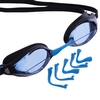 Очки для плавания стартовые MadWave Record Breaker белые (M045401_WHT) - Фото №2