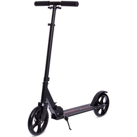Самокат двухколесный складной Scooter Xinz Sports черный (XZ-126)