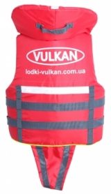 Жилет спасательный детский Vulkan красный, 0-25 кг (R287) - Фото №2