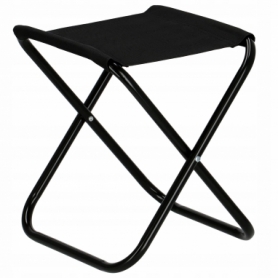 Кресло (стул) складное для кемпинга и рыбалки Springos черное (CS0007)